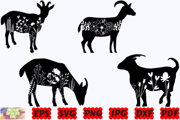 Floral Goat SVG: Real-World Use Review