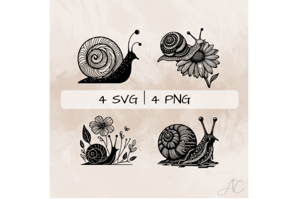 Floral Snail SVG Bundle Review